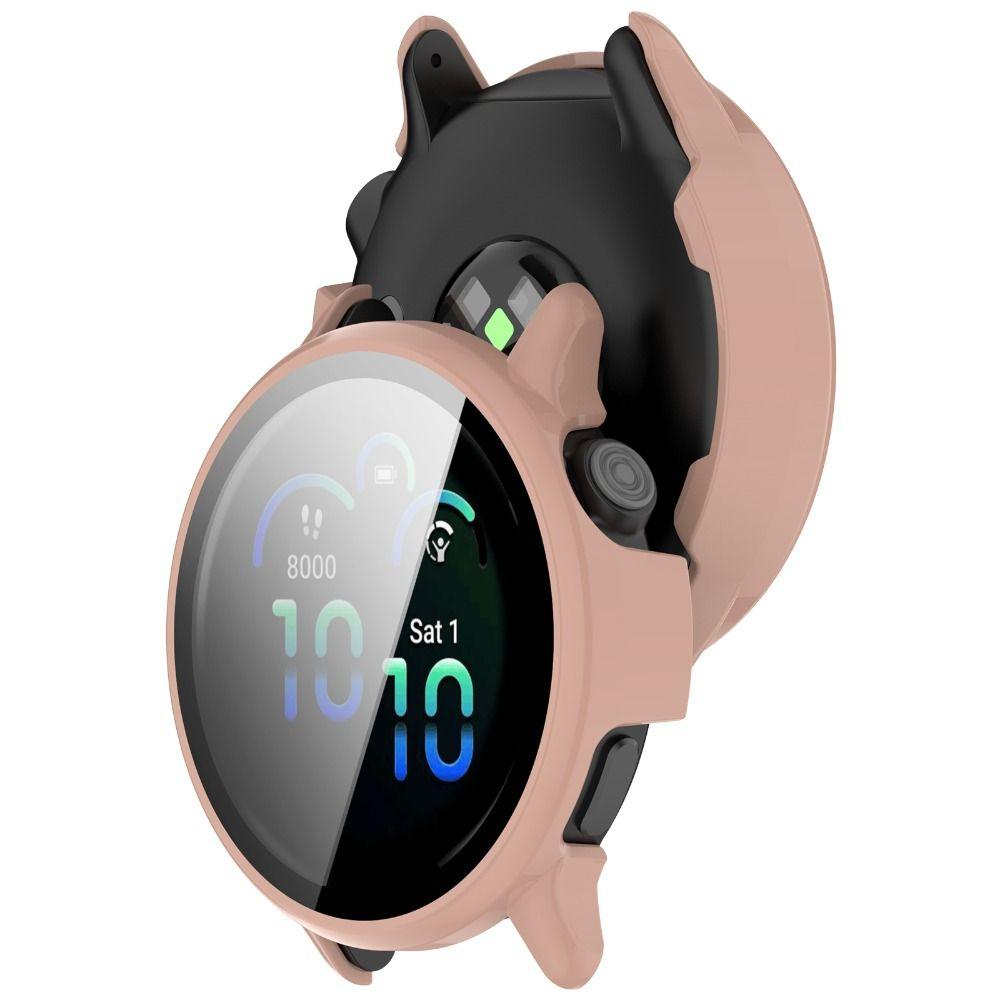 PC+Tempered Protective Case Protector Shell for Garmin Vivoactive 6 Smart Watch Accessories