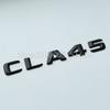 swpzb8 DIY 3D Sharp Letters Numbers Full Alphabat Nameplate Logo Trunk Badge Sticker I Love Any Cars Black Chrome