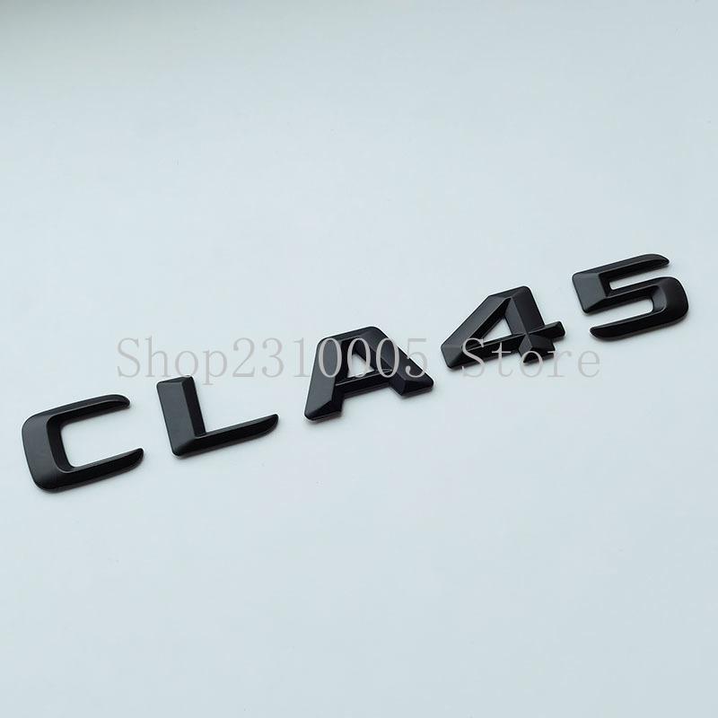swpzb8 DIY 3D Sharp Letters Numbers Full Alphabat Nameplate Logo Trunk Badge Sticker I Love Any Cars Black Chrome