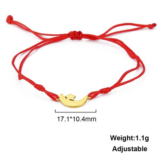 Retro Stainless Steel Personality Witch Knot Dog Paw Bracelet