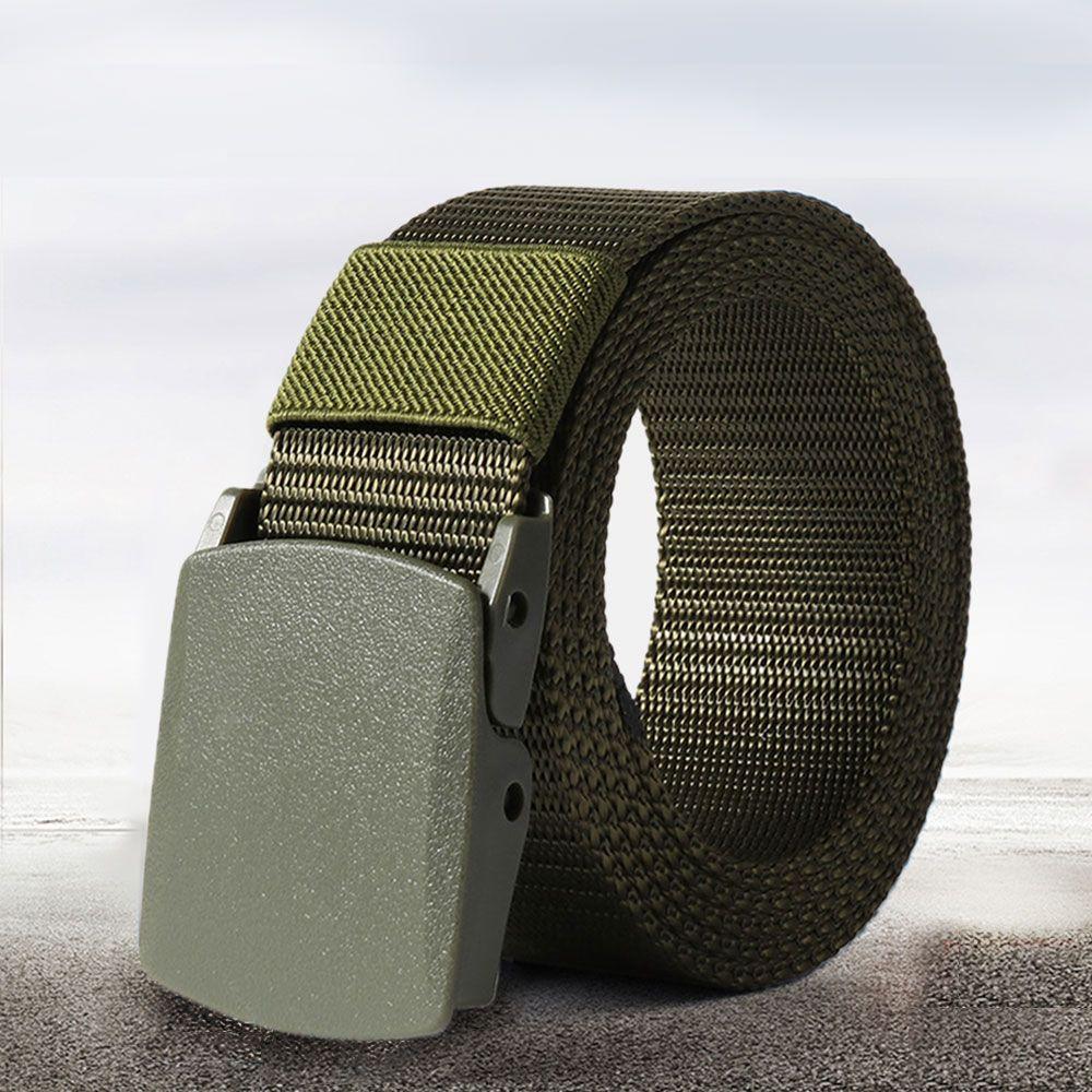 Спорт на открытом воздухе удлиненный классический повседневный ремень для толстых мужчин из нейлона