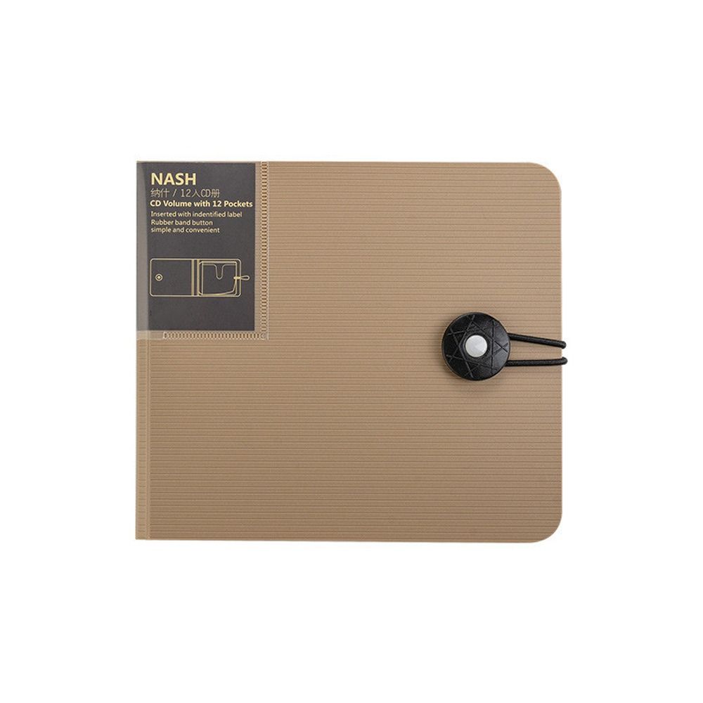 With Buckle DVD Holder Transparent CD Sleeve CD Box Bag CD Storage Case  DVD Organizer