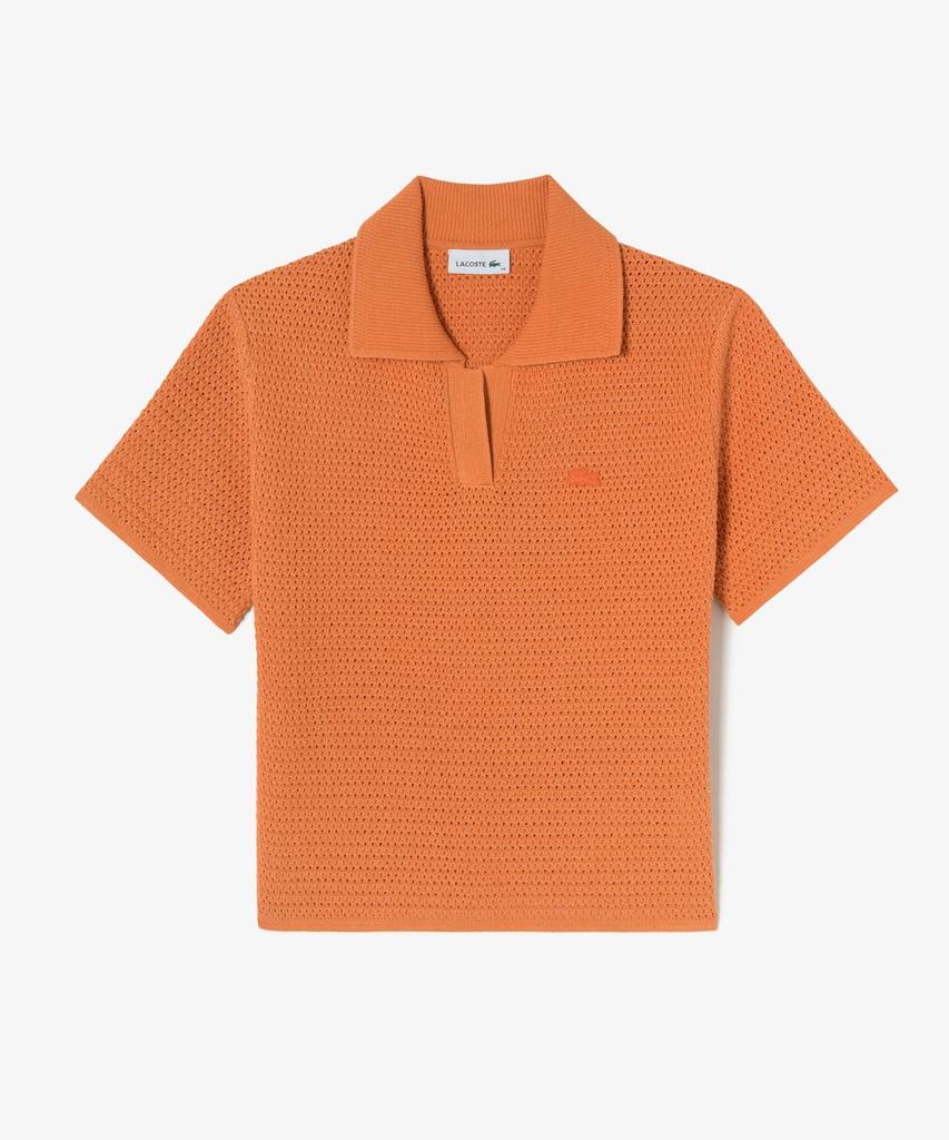 LACOSTE Женская вязаная крючком рубашка-поло Pf615E-56G Iy0