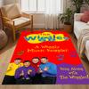 Wiggles Band Performance Area Rug Suitable for Outdoor Dining Room Decorate room Living Rooms Anti-slip Rug Anime Office Decor Spiritual Gift