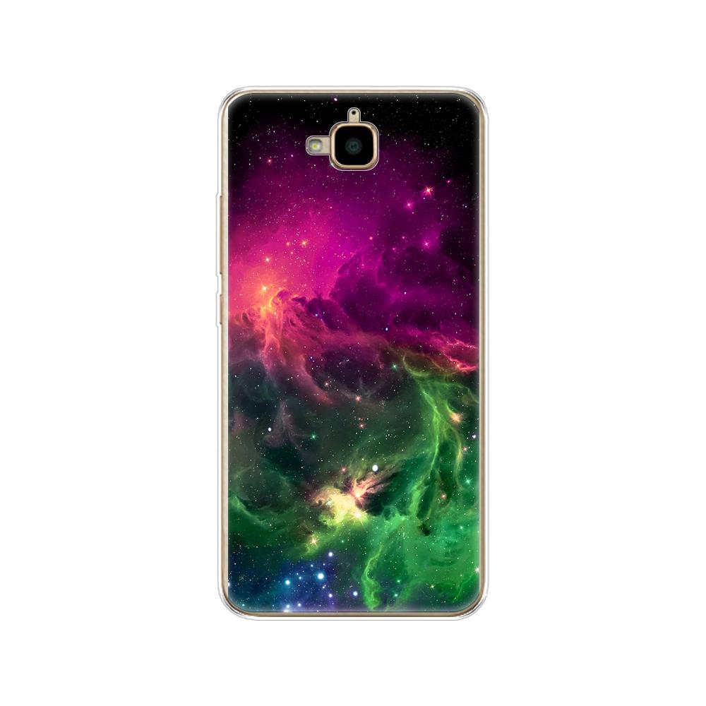 Чехол для Honor 4C Pro, чехол для Y6 Pro 2015, мягкий силиконовый чехол TIT-L01 TIT-TL00 для телефона Звездное небо
