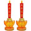 2 шт. имитация пламени буддийской Гуаньинь закрепленное украшение для дома фэн-хуэй украшение приносящее удачу