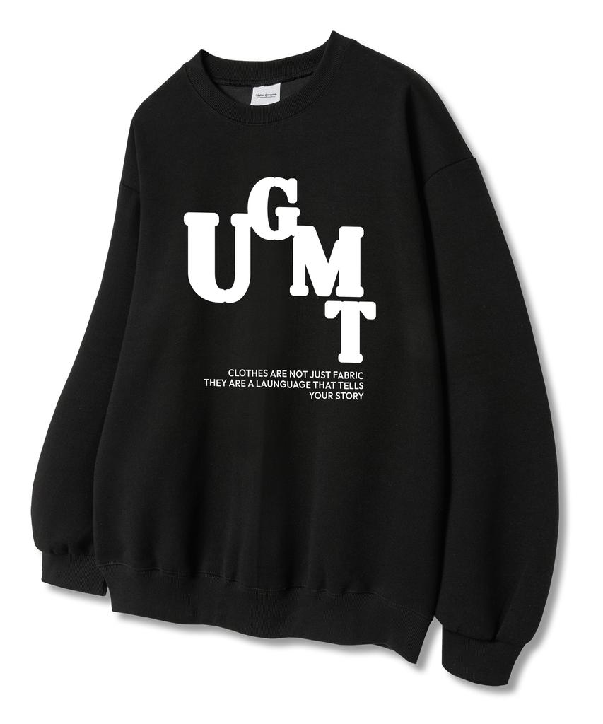 UNION GARMENTS Ugmt One Толстовка из французского терри Черная