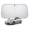 Toyota Prius 50 Series Windshield Compatible with Toyota Prius 50 Series 2015 January High Heat UV Light and with Storage Bag Sunshade, (Models