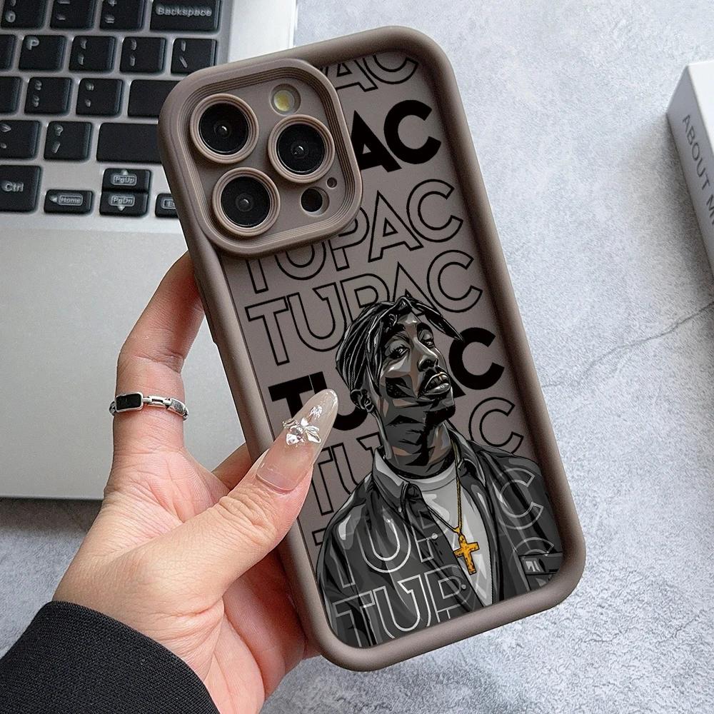 Rapper 2pac Singer Tupac Phone Case For Samsung Galaxy A16 A06 A35 A55 A25 A05s A15 A54 A34 A24 A14 4G 5G Soft TPU Back Cover