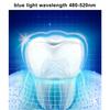 360 Degrees Automatic Sonic Electric Toothbrush for Adults Mouth Whitening Blue Light U-shaped Tooth Brushes with Charging Base