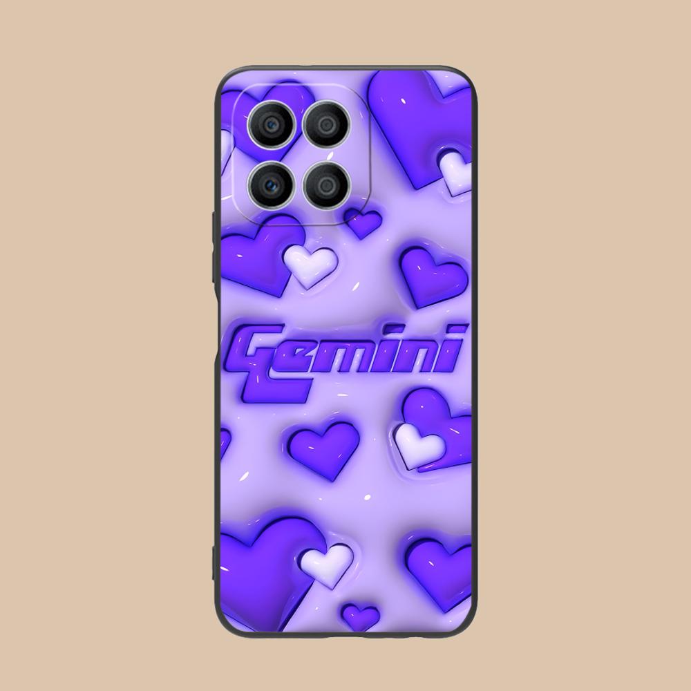 Чехол для мобильного телефона со знаком зодиака Близнецы для Honor 90 80 70 60 50 30 20 10 9 8 7 Pro S SE Lite 5G Цветная печать Роскошный