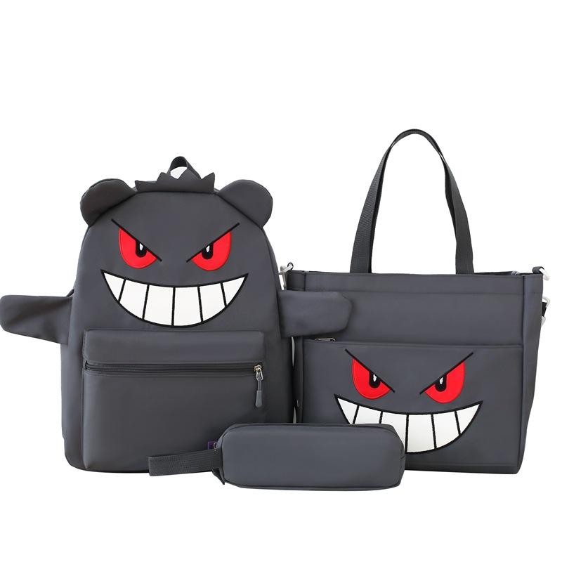 Школьный рюкзак из трех частей для учеников начальной и средней школы, рюкзак большой вместимости