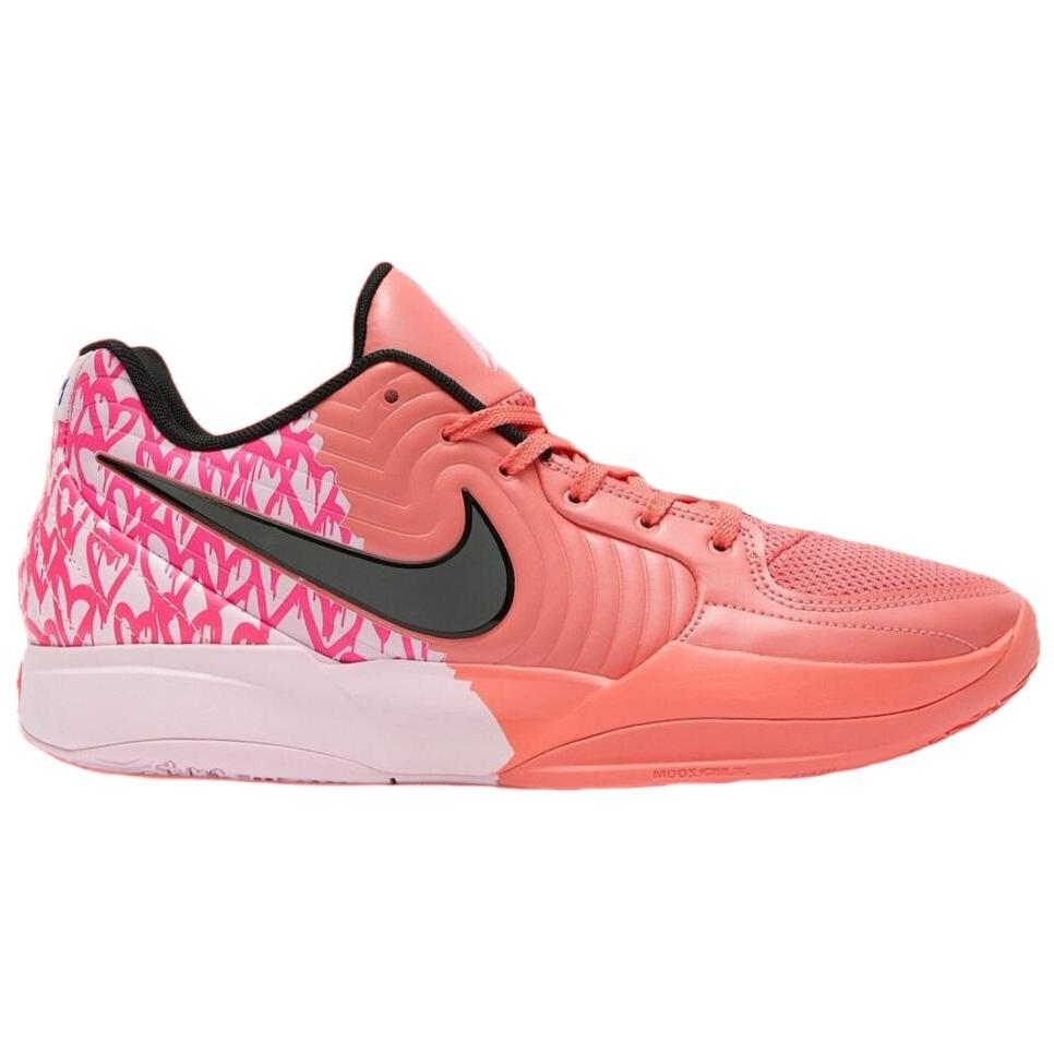 Nike Мужские кроссовки Ja 2 Heart Eyes Унисекс Красный Волшебный-Эмбер Железо-Серый IB5842-800
