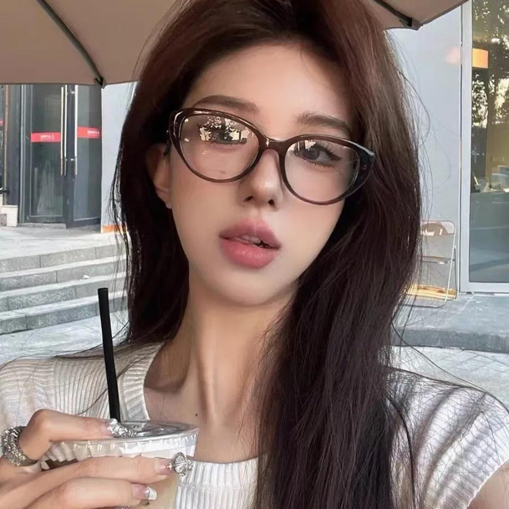 Retro Myopia Glasses Women Men Anti Blue Light Cat Eye HD Nearsighted Simple Style Eyeglasses Gafas De Lectura Hombre