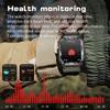 Military Grade SmartWatch Men LED flashlight Waterproof Sports Fitness Tracker Health Monitor BT Call Smartwatch For Android iOS
