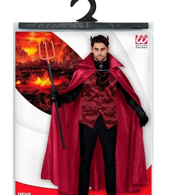 Halloween vampire costume, unisex red cape with stand-up collar, for cosplay, stage performances, and as a devil's shawl