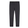 Taizi Men's Thick Winter Business Casual Stretch Straight-Leg Pants with Embroidered Details