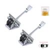 EDP1307-1 2 Pieces Front Left AND Right Door Catch Hinge Brake Stop Check Strap Limiter for Citroen DS3 3-Door Hatchback Convertible 2009-2019 9181Q8
