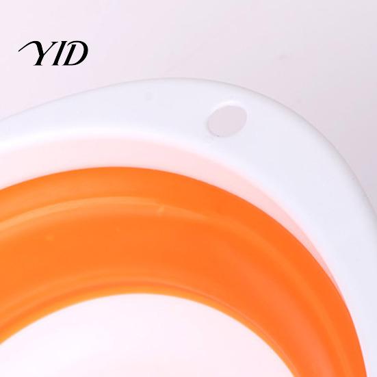 Foldable Fishing Lure Container Silicone Bait Basin, Collapsible Bowl, Space Saving Basin Portable Mixing Bucket Container, Outdoor Angling