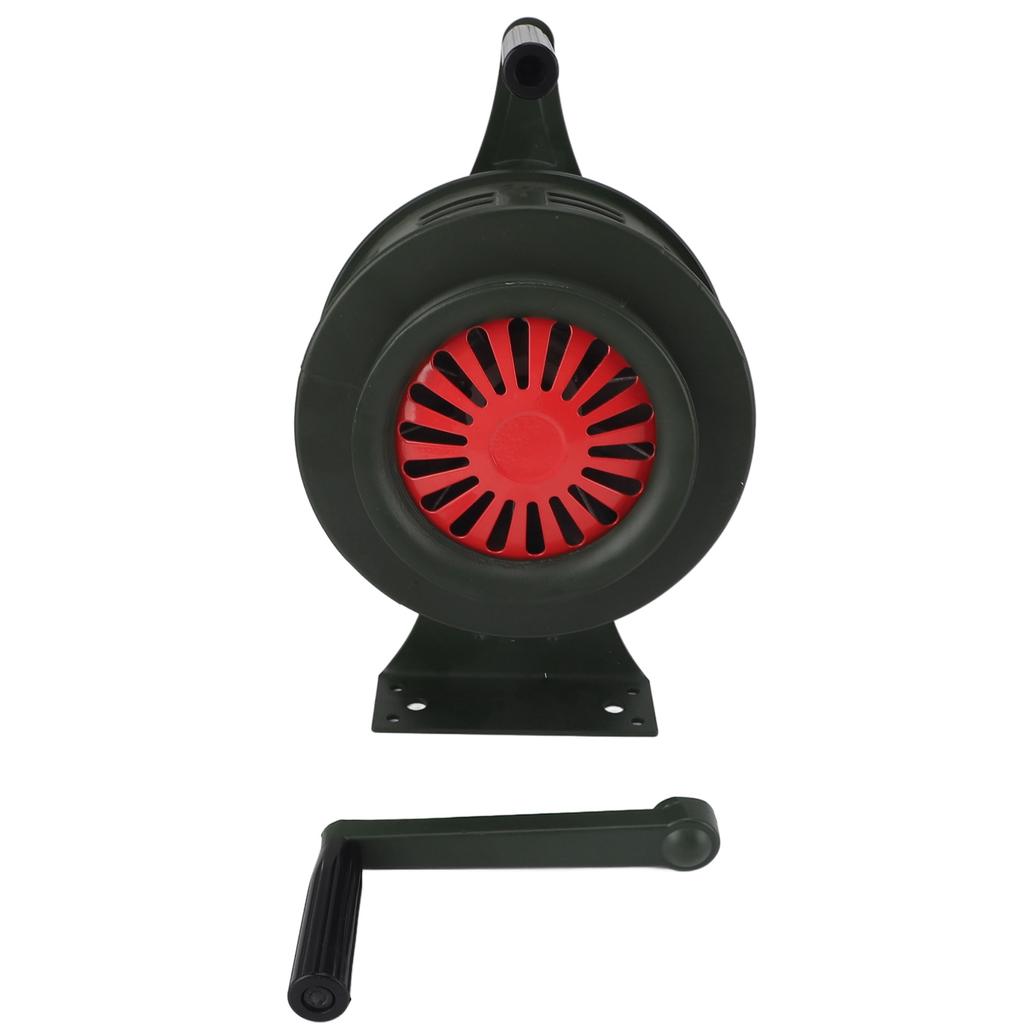 Hand Crank Siren 125dB Loud Adjustable Volume Waterproof Aluminum Alloy Manual Operated Sound Alarm
