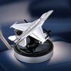 Освежитель воздуха для автомобиля с ароматерапией и 54 рассеивающими отверстиями, работающий на солнечной энергии, диффузор эфирного масла для истребителя, украшение приборной панели