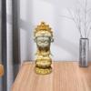 Buddhist Figure Car Dashboard Ornament Buddha Sculpture for Table Wall Shelf
