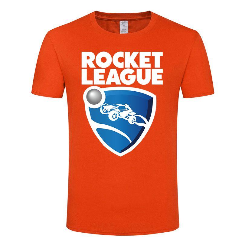 Унисекс 2023 Новая унисекс футболка Rocket League модная женская футболка