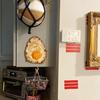 1/2/3/4Pcs Fried Egg Wall Decoration Fried Egg Hanging On a Nail Wall Art Home Living Room Kitchen Wall Decorative Acrylic Sign