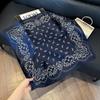 Spring and summer square scarf Korean version of women's scarf decorative binding wrist exquisite foreign style neck protection windproof headscarf