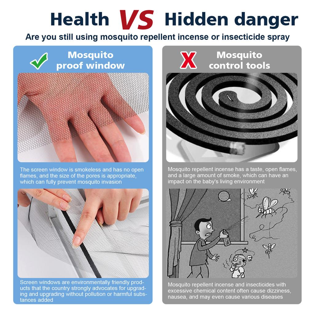 Москитные сетки для окон спальни, экран от насекомых, занавески, внутренняя антимоскитная сетка, москитные сетки, лента для ремонта экрана от насекомых
