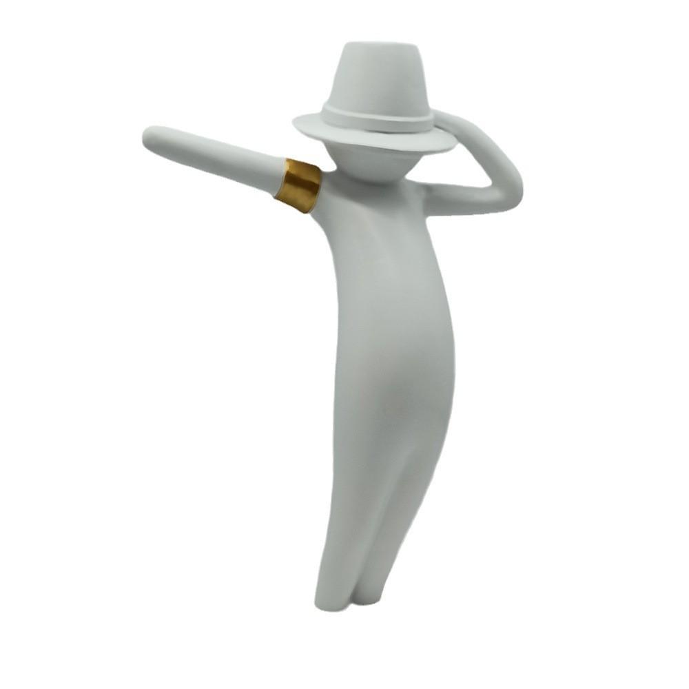 Элегантная Современная Смоляная Фигурка в Стиле Майкла Джексона для Стильного Декора