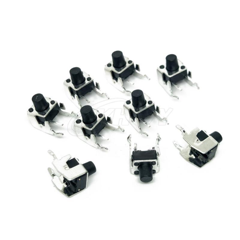 6MM-10MM Side Button Vertical Tact Switch with Stand