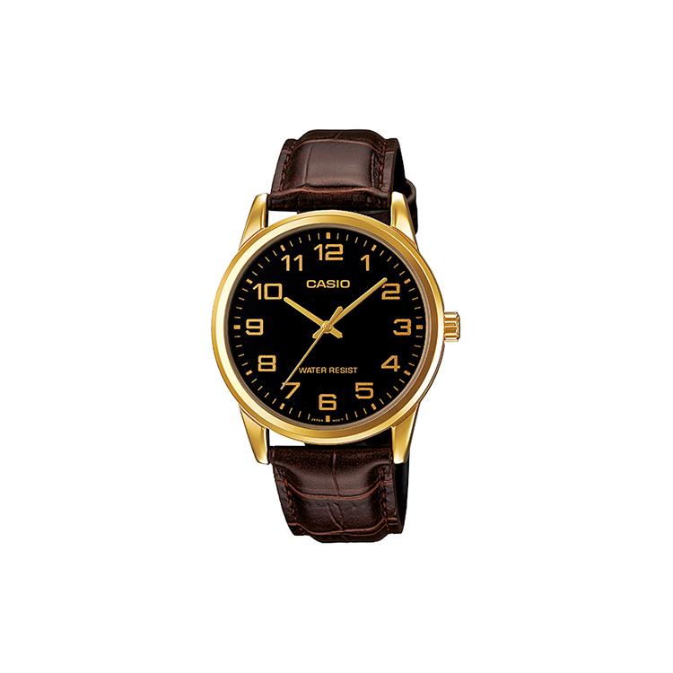 Casio Мужские часы Стандартной серии Черные MTP-V001GL-1B MTP-V001GL-1B