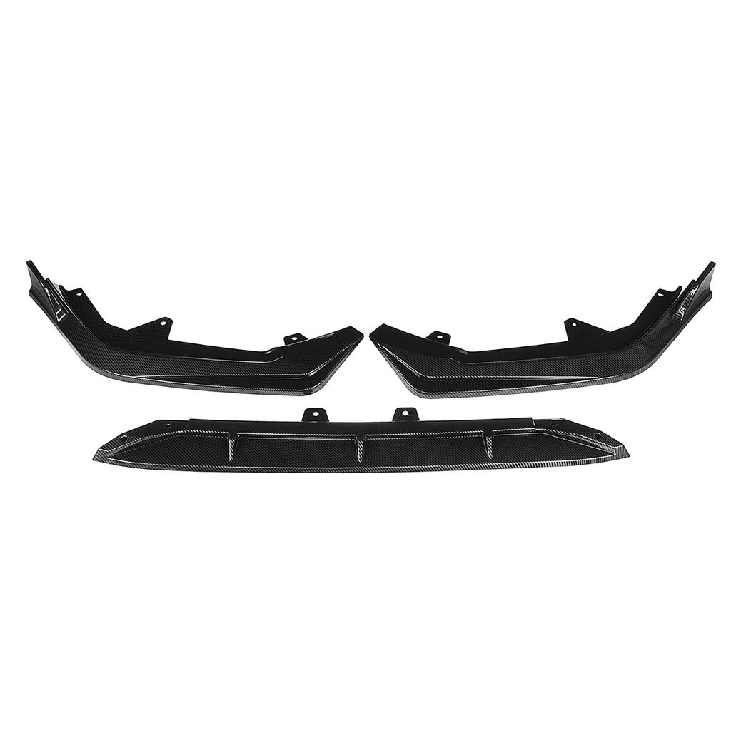 2021 2022 Автомобильный передний бампер Lip Chin Bumper Body Kits Splitter Для Honda Для Civic 11th Generation 2021-2022 Bumper Lip Deflector