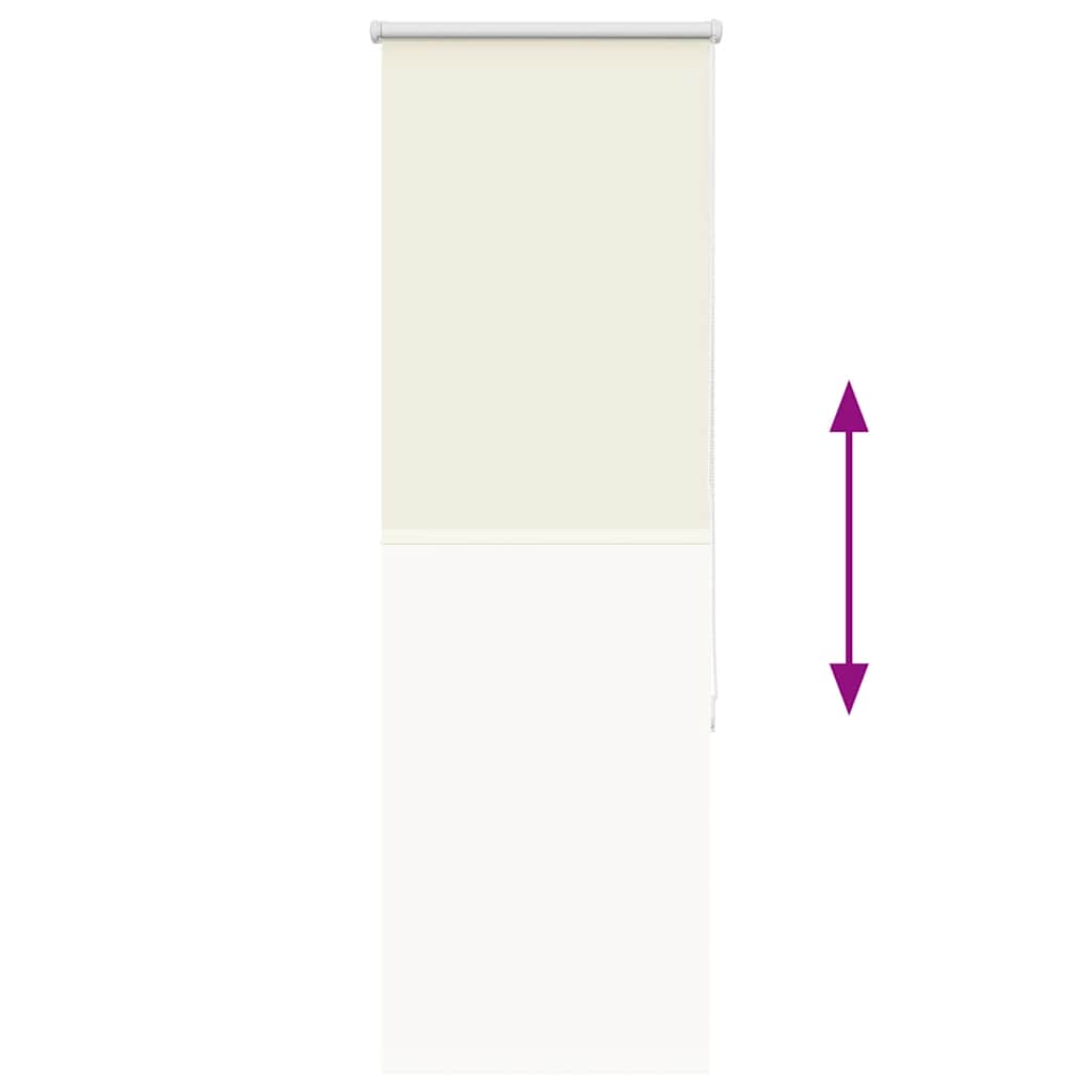 Roleta Zaciemniająca Off White 50X130 Cm Szerokość Tkaniny