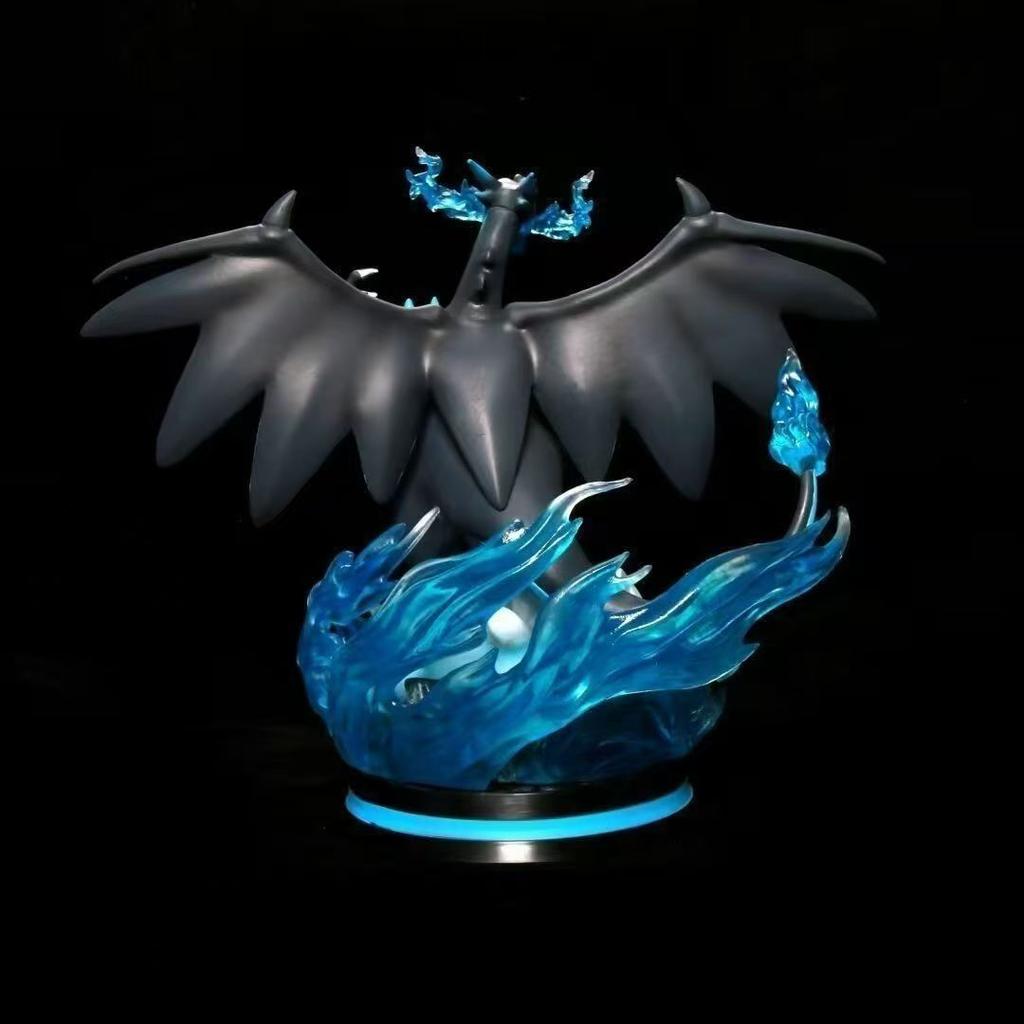 28CM Pokemon EDG Charizard Bulbasaur Mewtwo figures PVC CuteLeaf partner Idiot Cute Surfing Charming Collection Mode Gifts