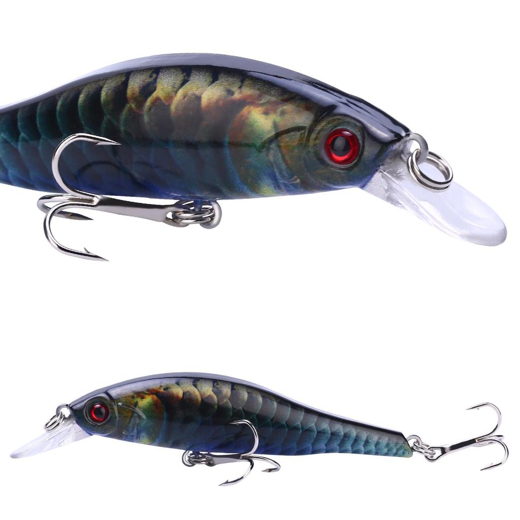 Fishing Lures Crank Baits Bass Minnow Baits Life-like Swim Baits for Bass Trout Carp Fishing Baits