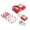 Security Cable Lock Engineering Lockout Locking Device Waterproof Durable for Fix Mechanical