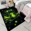 Meditating Frog Print Carpet for Living Room Bedroom Bedside Floor Mat Cloakroom Kids Activity Area Rugs Fast Shipping