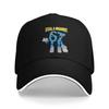 Six Seven Bruh  Baseball Caps Retro Brainrot Meme Sandwich Caps for Unisex Women Polyester Headwear Activities
