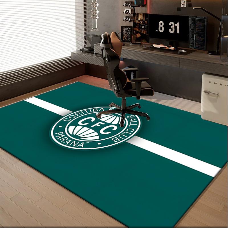 1PC rug Coritiba Football Club Return Carpet, Chair Rug,Area Rug for Office Bedroom living rooms bedroom, Doormat decor Christmas fan gifts