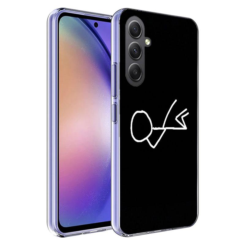 Funny Cute Cartoon Matchman Phone Case for Samsung A16 A26 A36 A56 A17 A37 A57 A07 A06 A02S A03 A04S A05S Galaxy Note 20 10 A50S