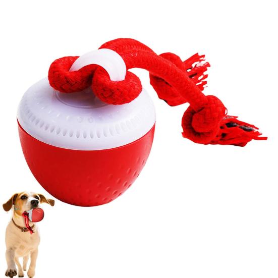 Интерактивный мяч для собак, электрический мяч для питомцев с веревками, автоматически двигающаяся и катящаяся игрушка для питомцев для маленьких, средних и крупных собак, для ежедневных тренировок и упражнений