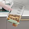 Cereal Storage Box Tank Transparent Sealed Space-Saving Moisture-Proof Handle Oatmeal Dispenser Grain Soybeans Kitchen Tools