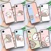 Чехол Mochi Peach Cat для Realme C55 C33 C31 C35 C30 C11 C15 C25s C21Y GT Neo 5 3T 2T 8 9 10 11 Pro Plus