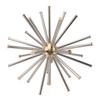 Brass Stainless Steel Dandelion Type Fountain Nozzle Outdoor Crystal Ball Sprinkler Pool Landscape