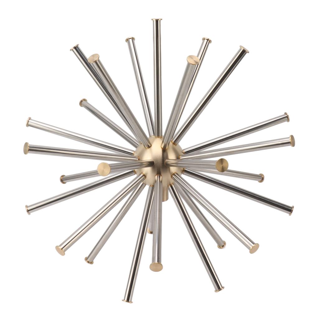 Brass Stainless Steel Dandelion Type Fountain Nozzle Outdoor Crystal Ball Sprinkler Pool Landscape