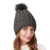 New European and American Fleece and Thickened Woolen Hat A Fashionable Outdoor Cold Proof and Warm Knitted Hat for Women in Autumn and Winter