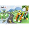 Apitor Q Robot Building Kit 20-in-1 Programmable APP RC Car Robotics Coding Kit STEM Project Educational Birthday Gifts for Kids
