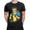 Футболка с рисунком Invincible для мужчин и женщин, футболка из 100% хлопка, одежда